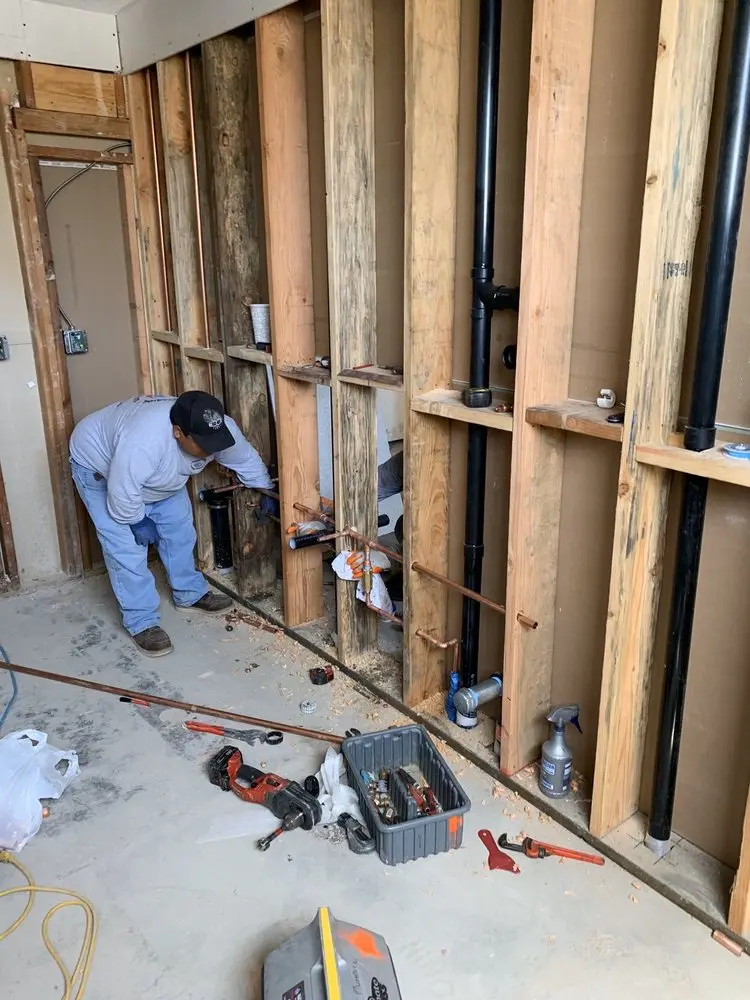 Commercial rough-in plumbing for Commercial Plumbing in Chadds Ford